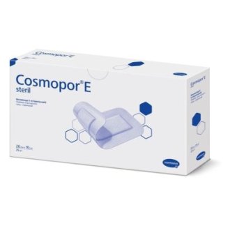 COSMOPOR E steril - Самоклеящиеся послеоперац. повязки: 20 х 10 см; 25 шт/HARTMANN, арт.9010220