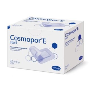 COSMOPOR E steril - Самоклеящиеся послеоперац. повязки: 7,2 х 5 см; 50 шт/HARTMANN,9010080/9010280