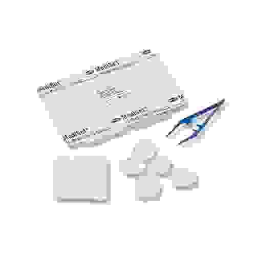 MEDISET - Набор для обработки ран; 1шт. Состоит из пинцета, 5 салфеток, 5 кругл. тампонов , 4706322