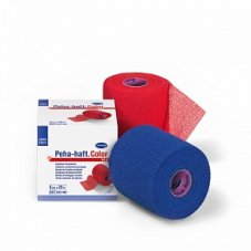 PEHA-HAFT Latex free - когезивный фиксир.эласт.бинт 20м х 8см, синий, 9324741
