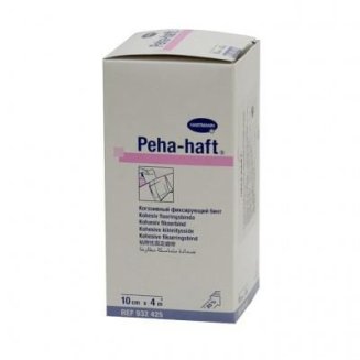 PEHA-HAFT Latex free - когезивный фиксир.эласт.бинт 4м х 10см, арт.932425/HARTMANN