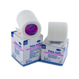 PEHA-HAFT Latex free - когезивный фиксир.эласт.бинт 4м х 4см/HARTMANN