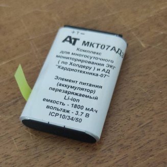 Аккумулятор AT MKT07АД3 (Li-ion, 3,7В, 1800мАч)