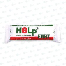 Бинт 7х14 н/ст. в инд. упак. пл.36 г/м.кв./ HELP / Эвтекс/Эверс груп Рус