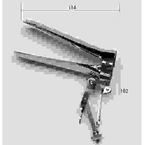Зеркало влагалищное по Куско 2 створч. из нерж.стали №2 / М-МИЗ