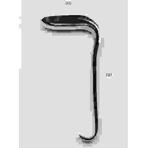 Зеркало влагалищное по Симсу №4 из нерж.ст. /М-МИЗ