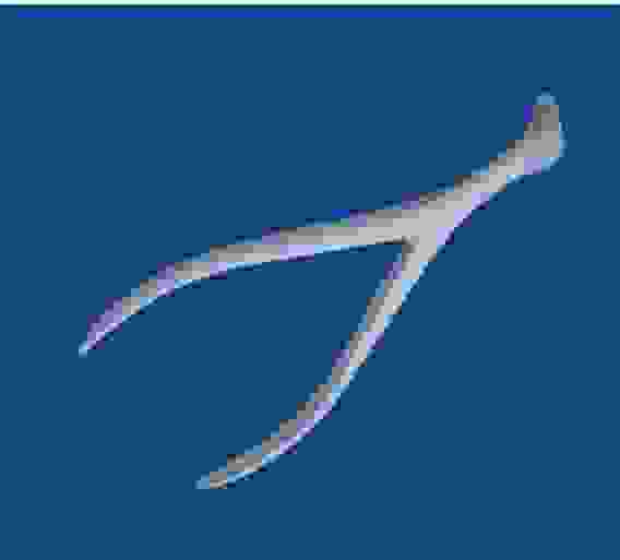 Зеркало носовое полимерное №22 /Полимерные изделия