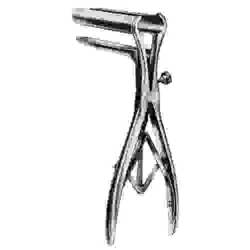 Зеркало ректальное двустворчатое со сплошными губками J-36-005