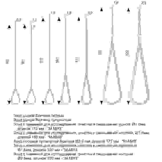 Зонд с навивкой для исследования, очистки и смазываний гортанный, диаметр 1,6 мм, длина 320 мм/ ММИЗ