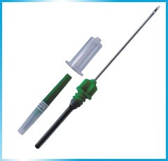 Игла двусторонняя к вакуумным пробиркам 21G*1 1/2 (0,8х38мм), зеленая/IMPROVACUTER/100