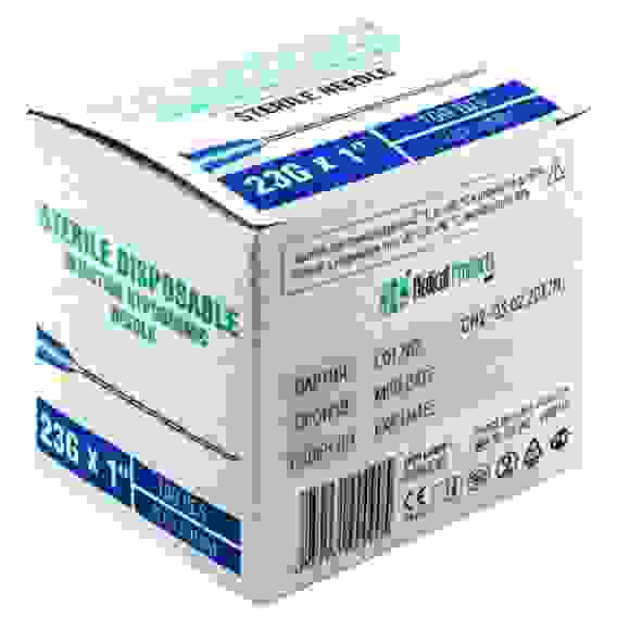 Игла инъекционная о/р ст. 23G 0.6х25мм 1 " /SF Medical/100