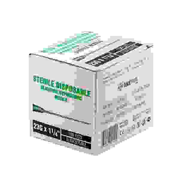 Игла инъекционная о/р ст. 23G 0.6х30мм, 1 1/4 " /SF Medical/100