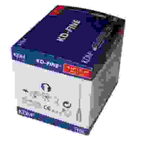 Игла инъекционная о/р ст. 29G 0,33х12мм KD-FINE/KDM/100