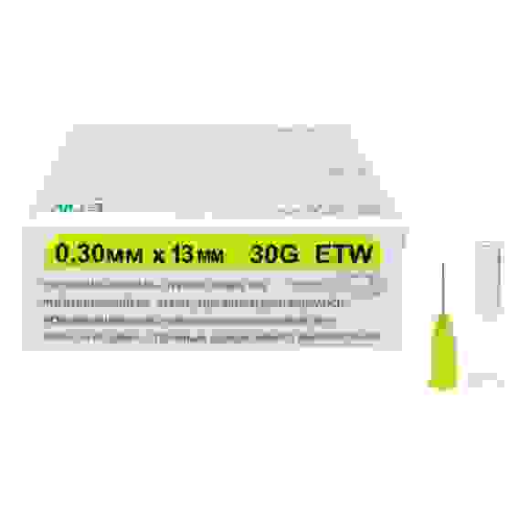Игла инъекционная о/р ст. 30G 0,30х13мм ETW №50 /SFM