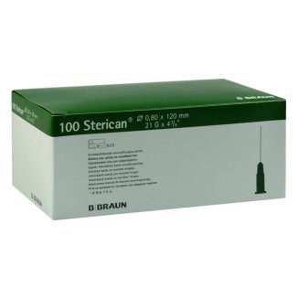 Игла пункционная Стерикан 21G/0.80 мм 120 мм 100 шт/уп/BBRAUN
