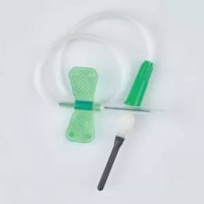 Игла-бабочка с луер-адаптером IMPROVACUTER 21Gx3.4"x7", 0,8*19мм, 190мм, зелёная, уп.100шт