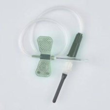 Игла-бабочка с луер-адаптером IMPROVACUTER 22Gx3.4"x7", 0,7*19мм, 190мм, черная, уп.100шт