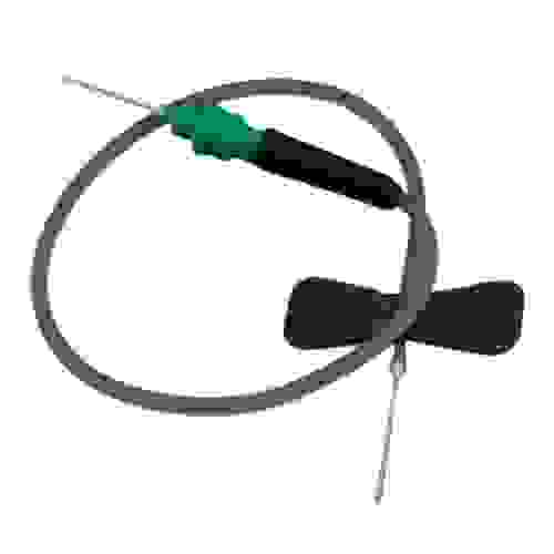 Игла-бабочка с луер-адаптером Lind-Vac 22Gx3.4"x7", 0,7*19мм, длина трубки 19 см, Китай