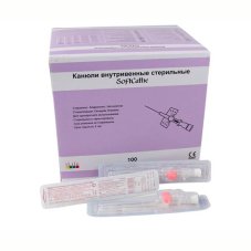 Катетер внутривенный с доп.портом и крыльями SoftCathe 20G (1,10х32 мм)