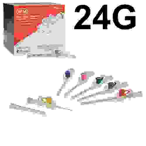 Катетер внутривенный с доп.портом и крыльями SFM 24G, Германия