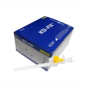 Катетер внутривенный с доп.портом и крыльями KD-FIX 24G /50