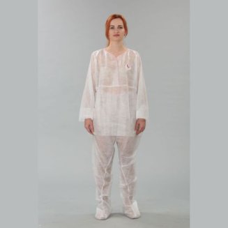 Костюм для прессотерапии ДИОН (туника, брюки) р 52-56, пл.25г/м2, инд.упак. /100