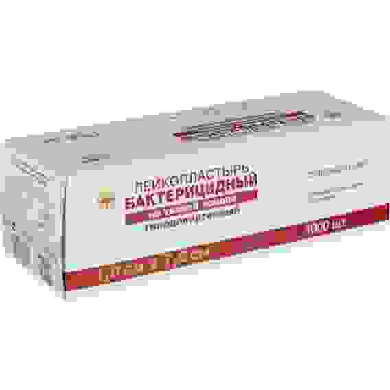 Лейкопластырь бактерицидный 1,9х7,2см на тканой основе (телесный, 1000 шт.) Leiko