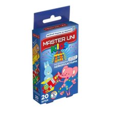 Лейкопластырь бактерицидный KIDS ( с рисунками, уп-ка: в наборе 20шт)/MASTER UNI