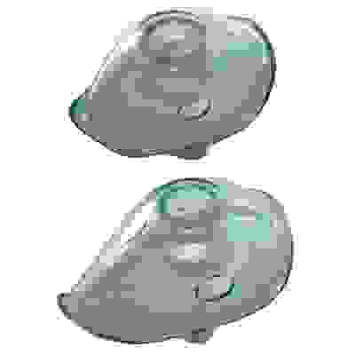 Маска дыхательная для взрослых, прозрачная