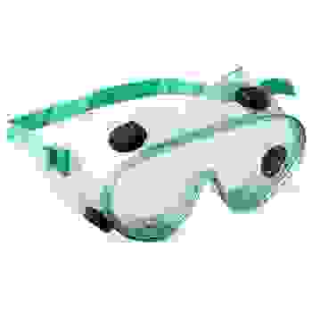 Очки защитные ХИМИЛЮКС н/о с непрямой вентиляцией ЗЕЛЕНЫЕ