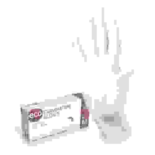 Перчатки смотровые виниловые н/ст Eco, M (7 1/2)