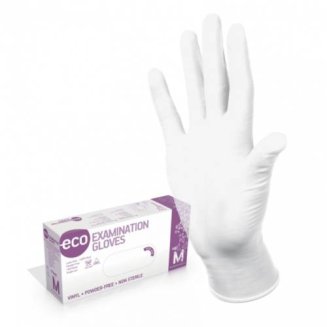 Перчатки смотровые виниловые н/ст Eco, XL (9)