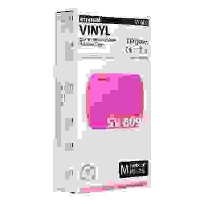 Перчатки смотровые виниловые н/ст Manual, M