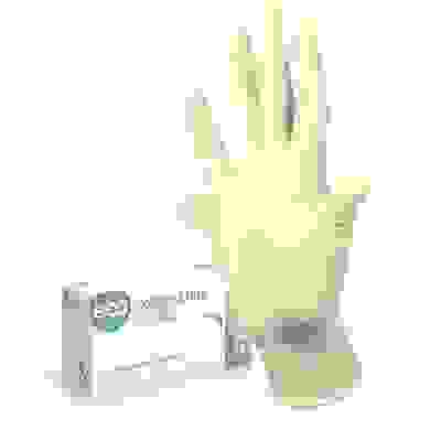 Перчатки смотровые латексные неопудрен. н/ст текстур. ECO PF, L (8.5)