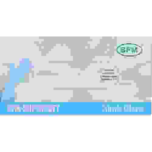 Перчатки смотровые нитриловые неопудр. н/ст текстур. SFM, L /100пар/1000