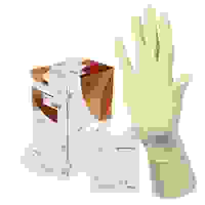 Перчатки хирургические латексные стерильные неопудр. текстур. анатом. GAMMEX Latex Enlite, 6,0