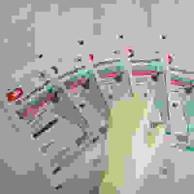 Перчатки хирургические латексные стерильные неопудр. текстур. анатом. Русмедупак, р.7 /90/360