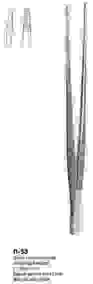 Пинцет гинекологический ПА 240*2 П-53 Пак/Paradaise Export