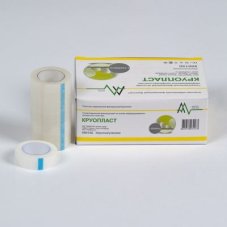 Пластырь медицинский фиксирующий "Круопласт" 1,25*500 см (24рул/упак), 806150