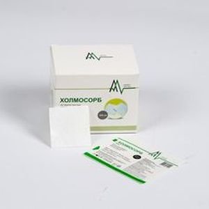 Пластырь медицинский фиксирующий &quot;Холмосорб&quot; 5*5 см 50шт/упак
