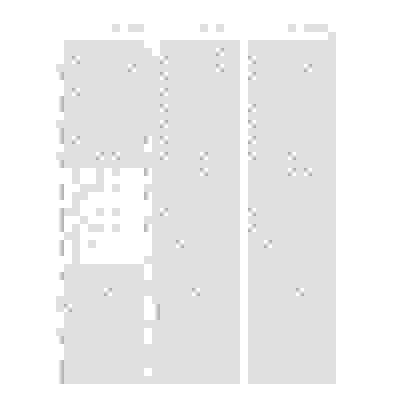 Пластырь фиксирующий для игл трехполосочный, нетканый 9х3,5 см, (уп. 200шт)/Apexmed