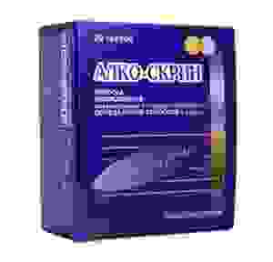 Полоска индикаторная для качественного и полуколичественного опр. алкоголя в слюне АЛКО-СКРИН 20шт.