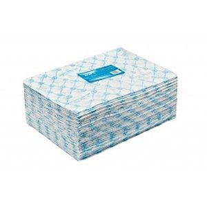 Полотенце большое 45*90 спанлейс голубой White line (№50шт)
