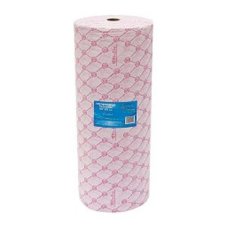 Полотенце большое 45*90 спанлейс розовый White line (№100рол)