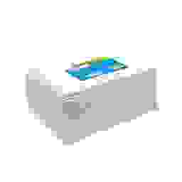 Полотенце малое 35*70 спанлейс белый вафельный White line (№50шт)