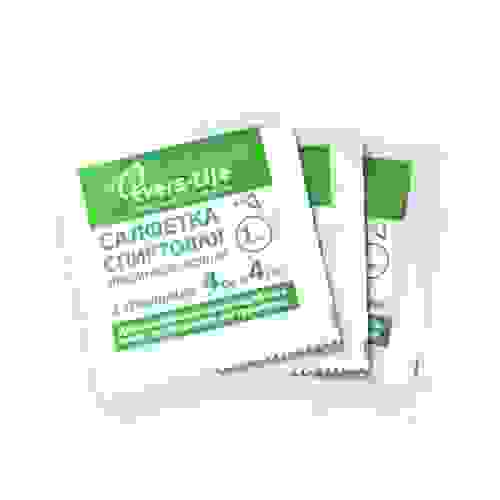 Салфетка спиртовая стерильная прединъекционная 4*4 №10 Evers Life