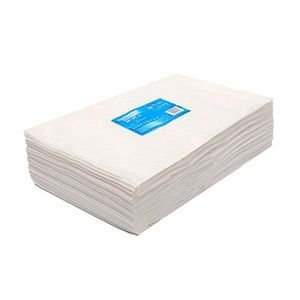 Салфетки одноразовые 30*40 см спанлейс белый White line №100