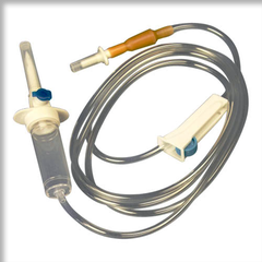СПР Система для вливания инф. р-ров с пласт. шипом, игла 0.8x40 - 21G/SF Medical GmbH, Германия/500