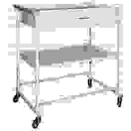 Стол манипуляторный (с ящиком) металл п/п