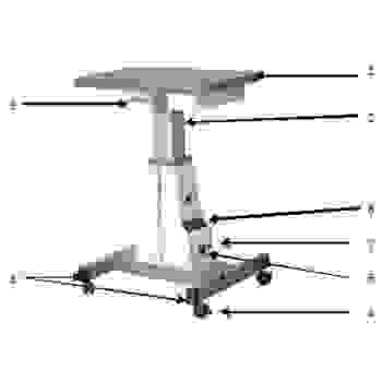 Стол приборный с электроприводом BL-16
